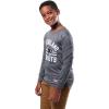 imageUltra Game Youth NFL Official Super Soft Supreme Long Sleeve TShirtHeather Charcoal