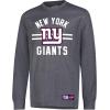 imageUltra Game Youth NFL Official Super Soft Supreme Long Sleeve TShirtHeather Charcoal