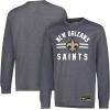 imageUltra Game Youth NFL Official Super Soft Supreme Long Sleeve TShirtHeather Charcoal