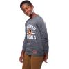 imageUltra Game Youth NFL Official Super Soft Supreme Long Sleeve TShirtHeather Charcoal