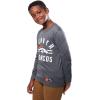 imageUltra Game Youth NFL Official Super Soft Supreme Long Sleeve TShirtHeather Charcoal