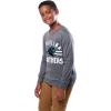 imageUltra Game Youth NFL Official Super Soft Supreme Long Sleeve TShirtHeather Charcoal