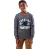 imageUltra Game Youth NFL Official Super Soft Supreme Long Sleeve TShirtHeather Charcoal
