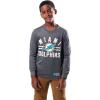 imageUltra Game Youth NFL Official Super Soft Supreme Long Sleeve TShirtHeather Charcoal