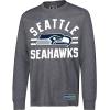 imageUltra Game Youth NFL Official Super Soft Supreme Long Sleeve TShirtHeather Gray Charcoal