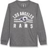 imageUltra Game Youth NFL Official Super Soft Supreme Long Sleeve TShirtHeather Gray Charcoal