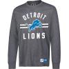 imageUltra Game Youth NFL Official Super Soft Supreme Long Sleeve TShirtHeather Gray Charcoal