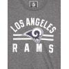 imageUltra Game Youth NFL Official Super Soft Supreme Long Sleeve TShirtHeather Gray Charcoal