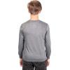 imageUltra Game Youth NFL Official Super Soft Supreme Long Sleeve TShirtHeather Gray Charcoal