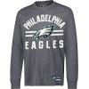 imageUltra Game Youth NFL Official Super Soft Supreme Long Sleeve TShirtHeather Gray Charcoal