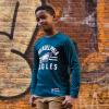 imageUltra Game Youth NFL Official Super Soft Supreme Long Sleeve TShirtTeam Color