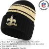 imageUltra Game Youth NFL Official Super Soft Team Stripe Winter Beanie Knit Hat with Warm Touch Screen GlovesTeam Color