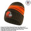 imageUltra Game Youth NFL Official Super Soft Team Stripe Winter Beanie Knit Hat with Warm Touch Screen GlovesTeam Color