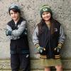 imageUltra Game Youth NFL Official Super Soft Team Stripe Winter Beanie Knit Hat with Warm Touch Screen GlovesTeam Color