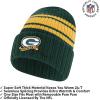 imageUltra Game Youth NFL Official Super Soft Team Stripe Winter Beanie Knit Hat with Warm Touch Screen GlovesTeam Color