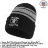 imageUltra Game Youth NFL Official Super Soft Team Stripe Winter Beanie Knit Hat with Warm Touch Screen GlovesTeam Color