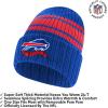 imageUltra Game Youth NFL Official Super Soft Team Stripe Winter Beanie Knit Hat with Warm Touch Screen GlovesTeam Color