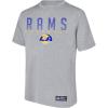 imageUltra Game Mens Standard NFL Official Game Day TShirt Heather GrayHeather Gray