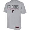 imageUltra Game Mens Standard NFL Official Game Day TShirt Heather GrayHeather Gray19