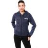 imageUltra Game NFL Seattle Seahawks Womenss Full Zip Fleece Hoodie Letterman Varsity Jacket Sweatshirt Marl Knit Jacket Team Color Medium