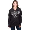 imageUltra Game NFL Womens Full Zip Fleece Hoodie Sweatshirt JacketBlack
