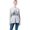 imageUltra Game Womens Super Soft Sleepwear Lounge ShirtHeather Gray