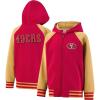 imageUltra Game Youth NFL Official Super Soft Full Zip Varsity Hoodie SweatshirtTeam Color 2024