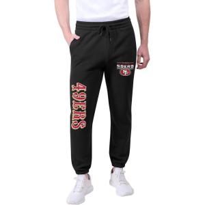 imageUltra Game Adults NFL Official Super Soft Game Day Jogger SweatpantsBlack