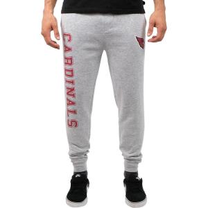 imageUltra Game Mens NFL Official Active Super Soft Fleece Game Day Jogger SweatpantsHeather Gray