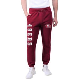 imageUltra Game Mens NFL Official Active Super Soft Fleece Game Day Jogger SweatpantsTeam Color