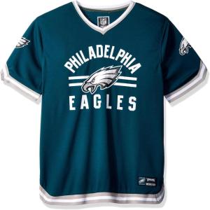 imageUltra Game Mens Standard Jersey VNeck Mesh Stripe TShirt