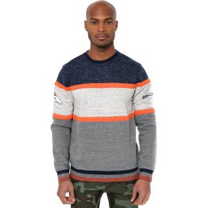 imageUltra Game NFL Mens Fleece Long Sleeve Crew Neck SweatshirtNavy