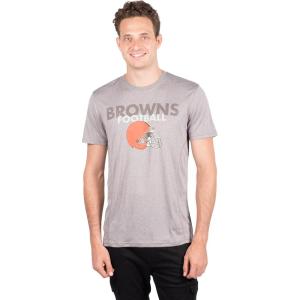 imageUltra Game NFL Mens Super Soft Game Time TShirtHeather Gray