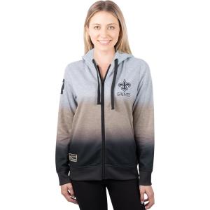 imageUltra Game NFL womens Full Zip Hoodie Sweatshirt Hombre JacketHeather Gray