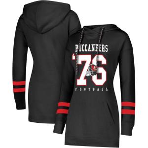 imageUltra Game NFL womens Tunic Hoodie Pullover Sweatshirt TerryTeam Color