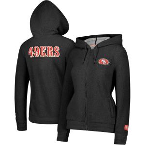 imageUltra Game Womens NFL Official Super Soft Sherpa Full Zip Hoodie Sweatshirt JacketTeam Color Updated