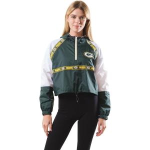 imageUltra Game Womens Quarter Zip Hoodie Windbreaker Play Action JacketLarge