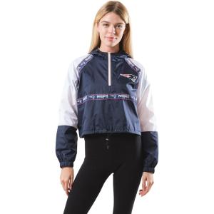 imageUltra Game Womens Quarter Zip Hoodie Windbreaker Play Action JacketXlarge