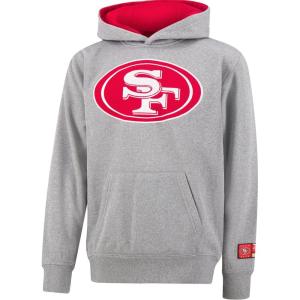 imageUltra Game Youth NFL Official Super Soft Premium Hoodie SweatshirtHeather Gray