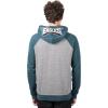 imageUltra Game Adults NFL Official Supreme Satin JacketHeather Gray