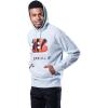 imageUltra Game Mens French Terry Hoodie JacketHeather Gray
