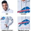 imageUltra Game Mens French Terry Hoodie JacketTeam Color
