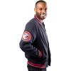 imageUltra Game Mens NFL Official Classic Varsity Coaches Jacket CoatAlternate Team Color