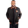 imageUltra Game Mens NFL Official Classic Varsity Coaches Jacket CoatAlternate Team Color