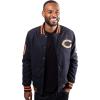 imageUltra Game Mens NFL Official Classic Varsity Coaches Jacket CoatTeam Color