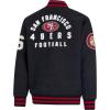 imageUltra Game Mens NFL Official Classic Varsity Coaches Jacket CoatTeam Color Updated