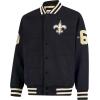 imageUltra Game Mens NFL Official Classic Varsity Coaches Jacket CoatTeam Color Updated