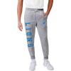 imageUltra Game NFL Boys High Performance Moisture Wicking Fleece Jogger SweatpantsHeather Gray