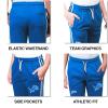 imageUltra Game NFL Boys Super Soft Game Day Striped Jogger SweatpantsTeam Color