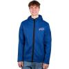 imageUltra Game NFL Mens Extra Soft Fleece Full Zip Hooded Sweatshirt JacketTeam Color Updated
